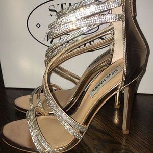 Steve Madden sparkling heels
